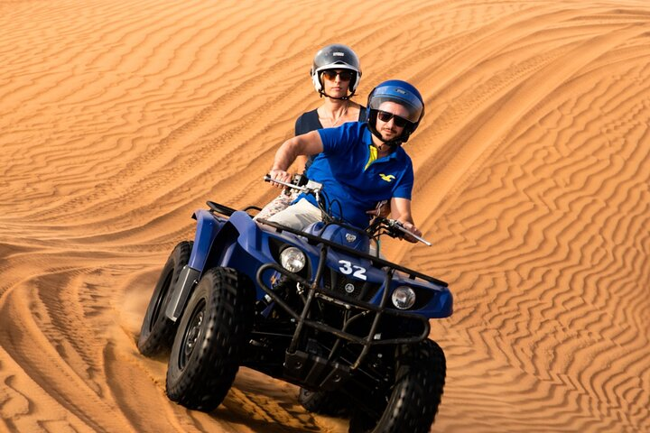 Quad Biking in Riyadh Red Sand Dunes  - Photo 1 of 7